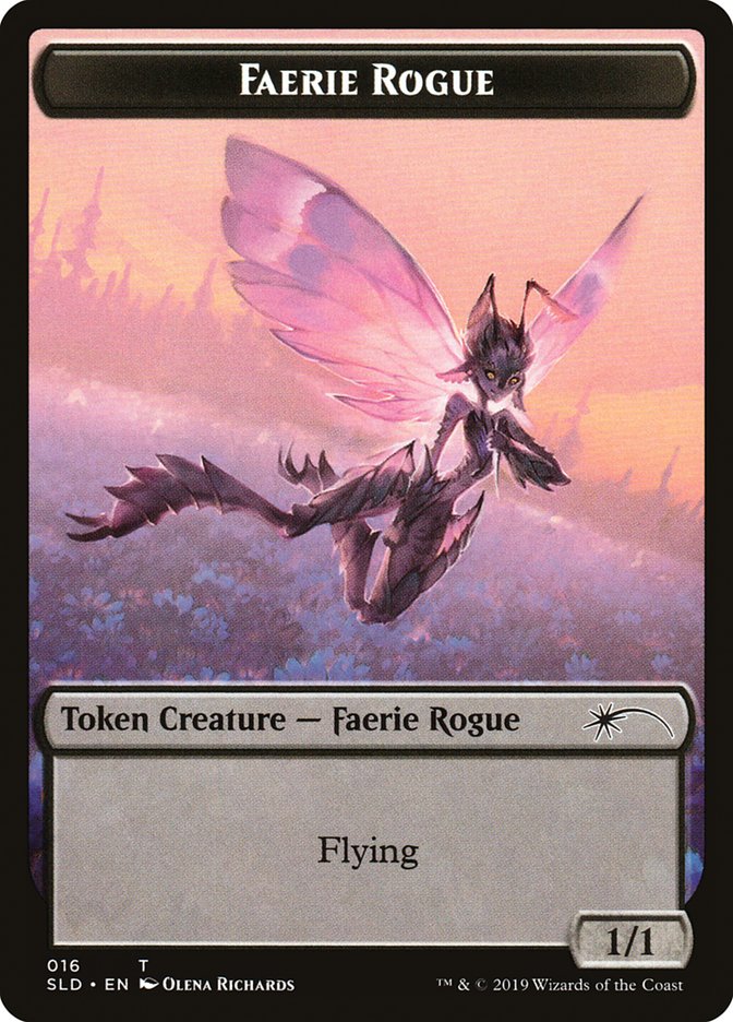 Faerie Rogue Token (016) [Secret Lair Drop Series] | The Clever Kobold