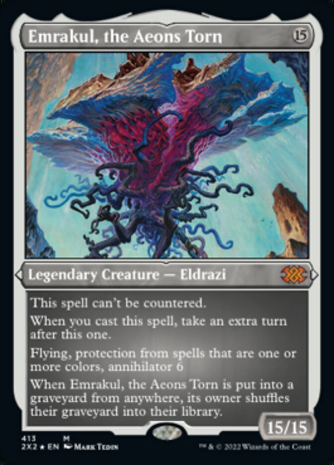 Emrakul, the Aeons Torn (Foil Etched) [Double Masters 2022] | The Clever Kobold