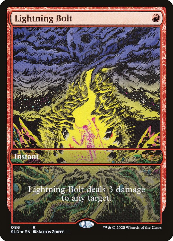 Lightning Bolt (086) [Secret Lair Drop Series] | The Clever Kobold