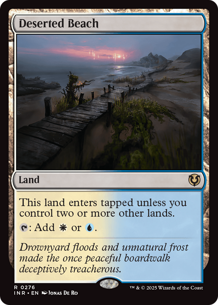 Deserted Beach [Innistrad Remastered] | The Clever Kobold