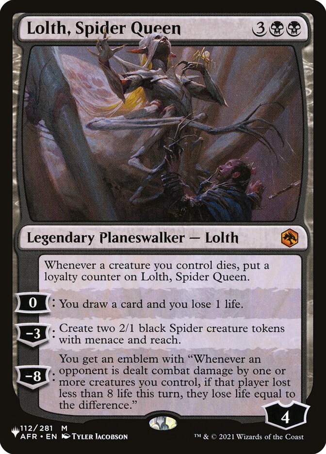 Lolth, Spider Queen [The List] | The Clever Kobold