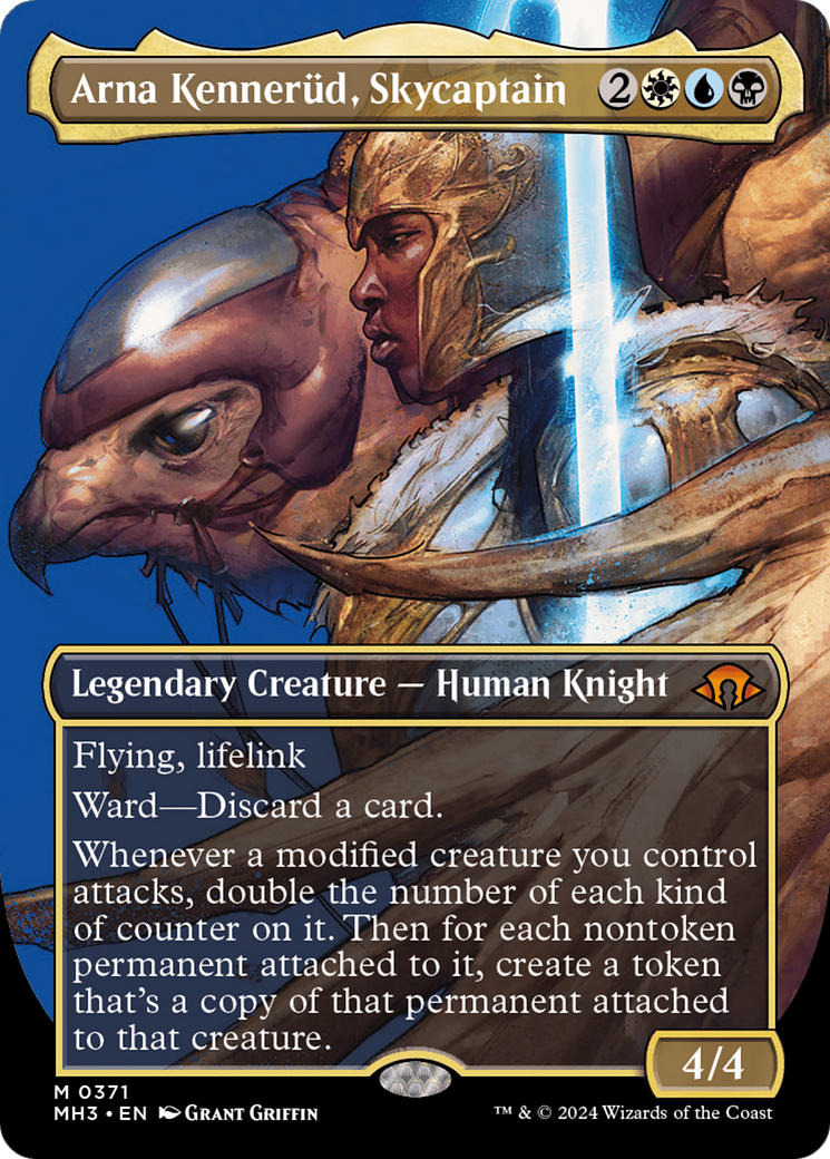 Arna Kennerud, Skycaptain (Borderless) [Modern Horizons 3] | The Clever Kobold