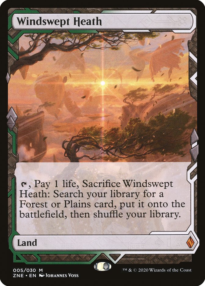 Windswept Heath (Expeditions) [Zendikar Rising Expeditions] | The Clever Kobold