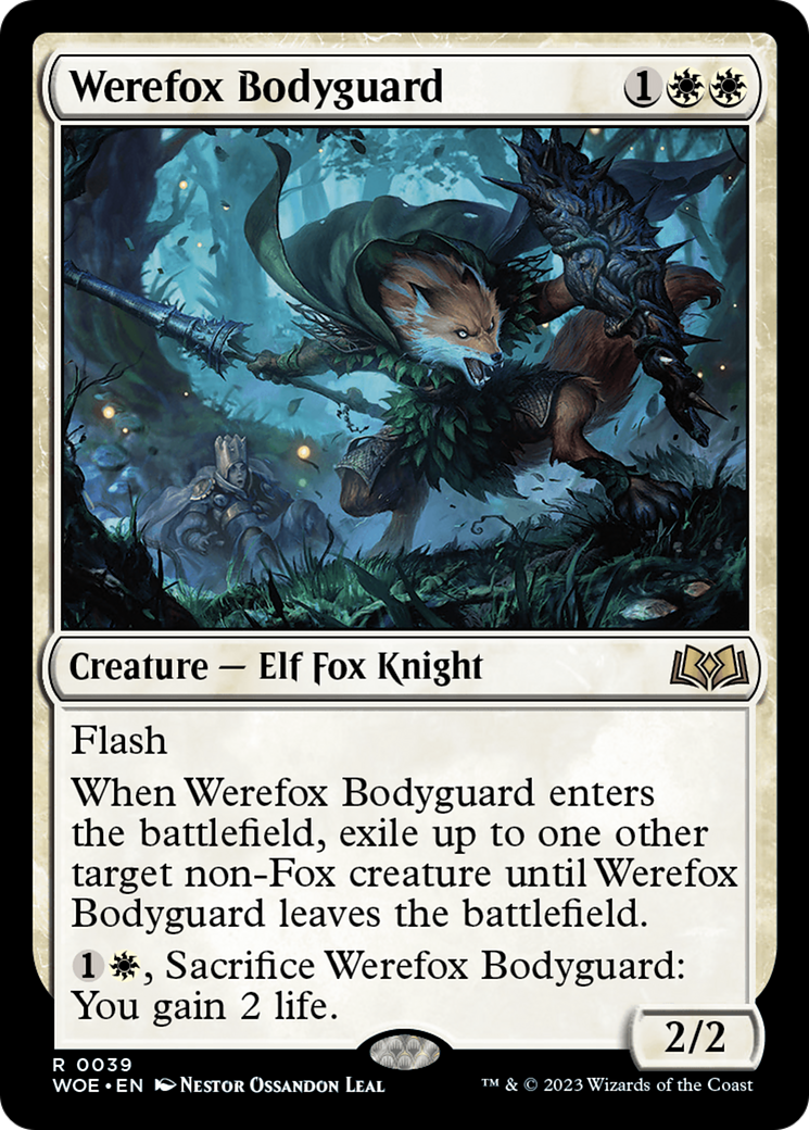 Werefox Bodyguard [Wilds of Eldraine] | The Clever Kobold