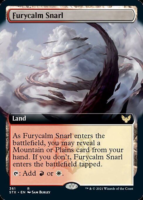 Furycalm Snarl (Extended Art) [Strixhaven: School of Mages] | The Clever Kobold