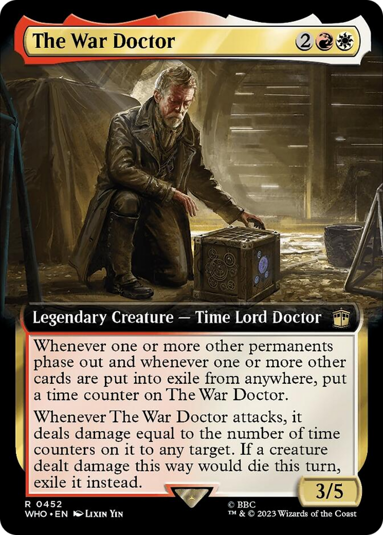 The War Doctor (Extended Art) [Doctor Who] | The Clever Kobold