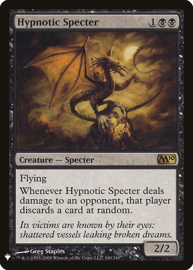 Hypnotic Specter [Mystery Booster] | The Clever Kobold