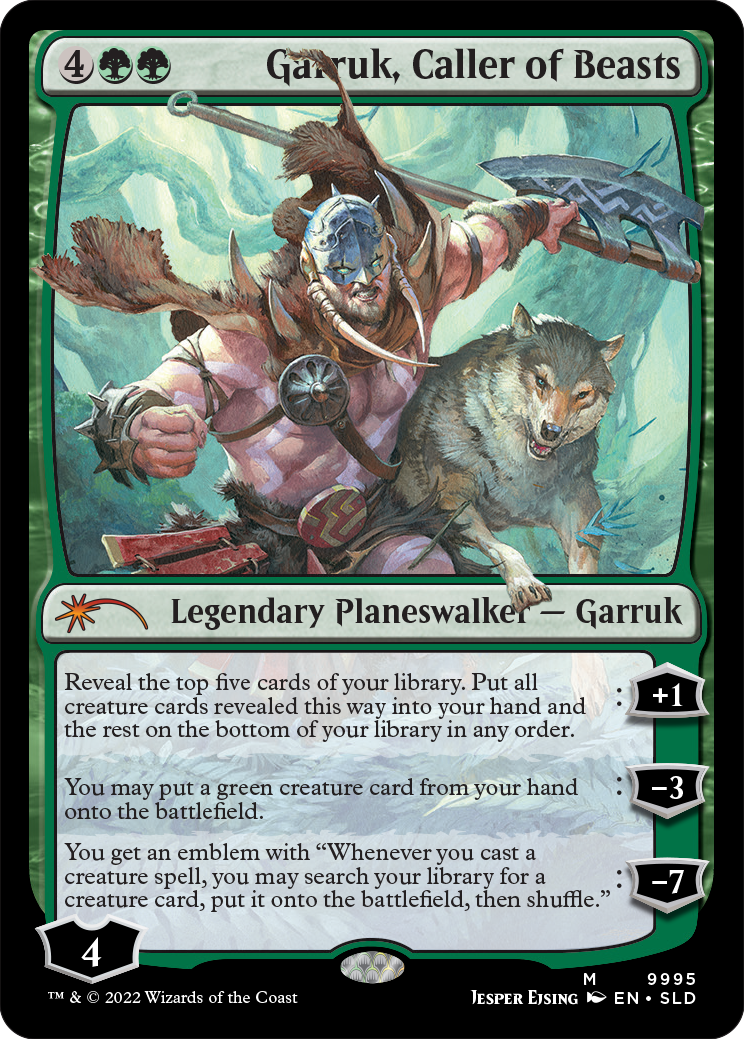 Garruk, Caller of Beasts [Secret Lair Drop Series] | The Clever Kobold