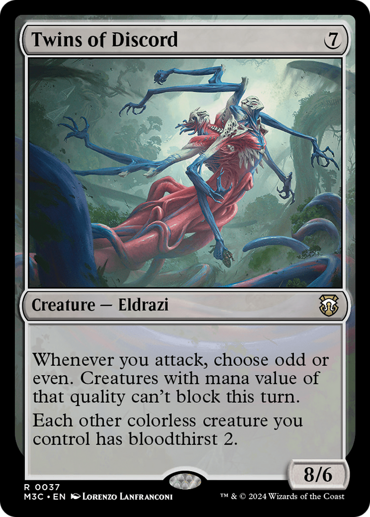 Twins of Discord [Modern Horizons 3 Commander] | The Clever Kobold