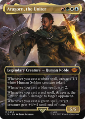 Aragorn, the Uniter (Borderless Alternate Art) [The Lord of the Rings: Tales of Middle-Earth] | The Clever Kobold