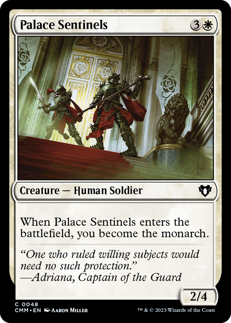 Palace Sentinels [Commander Masters] | The Clever Kobold