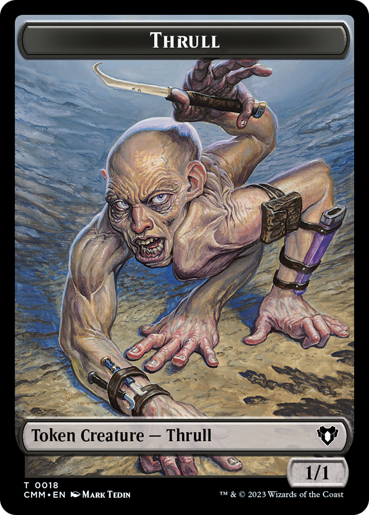 Thrull Token [Commander Masters Tokens] | The Clever Kobold