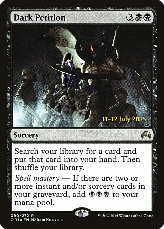 Dark Petition [PRE - 90]