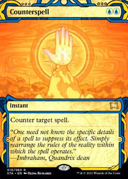 Counterspell (Foil Etched) [Strixhaven: School of Mages Mystical Archive] | The Clever Kobold