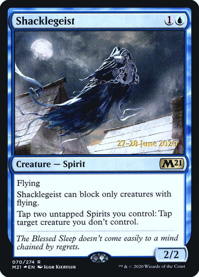 Shacklegeist [Core Set 2021 Prerelease Promos] | The Clever Kobold