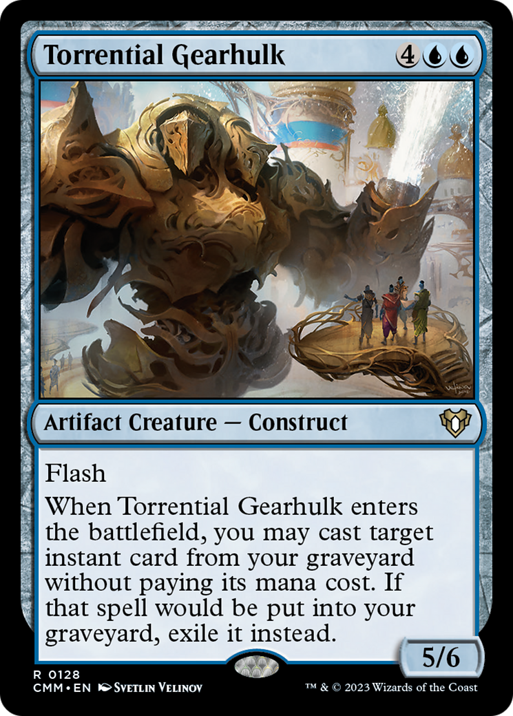 Torrential Gearhulk [Commander Masters] | The Clever Kobold