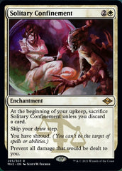 Solitary Confinement (Foil Etched) [Modern Horizons 2] | The Clever Kobold