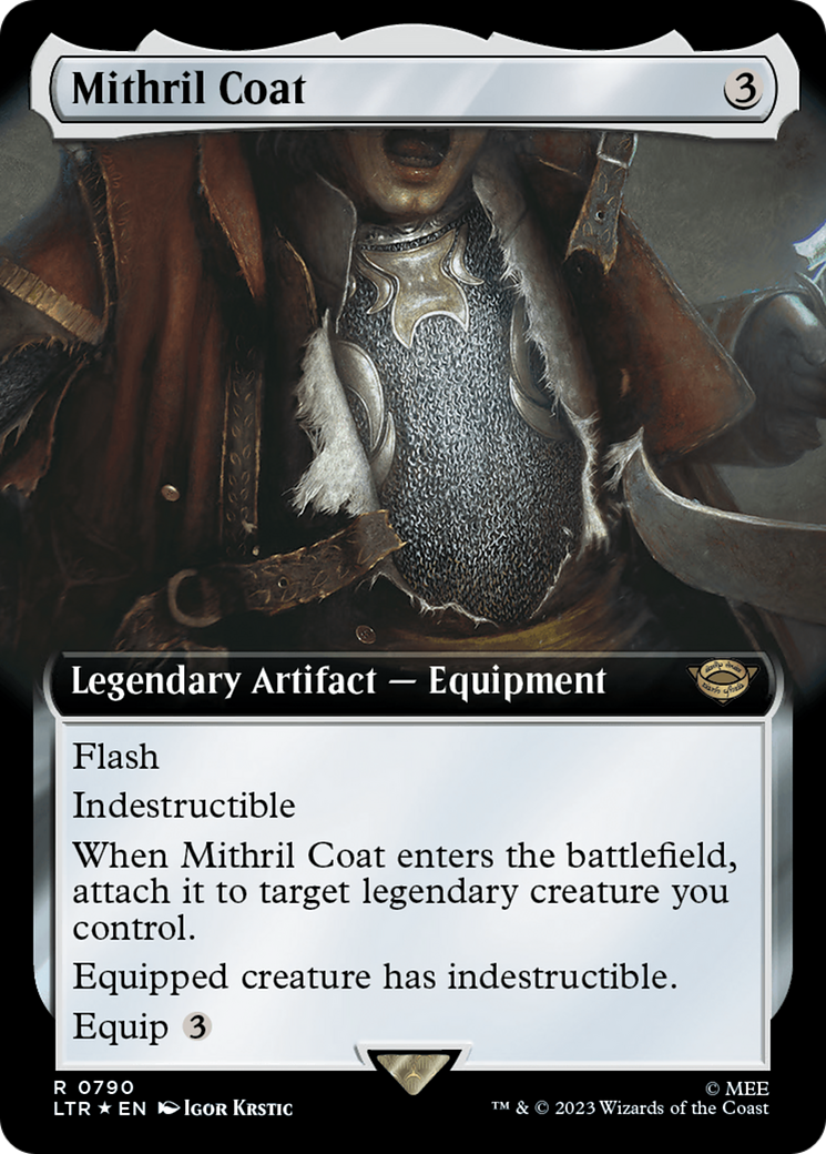 Mithril Coat (Extended Art) (Surge Foil) [The Lord of the Rings: Tales of Middle-Earth] | The Clever Kobold