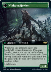 Howlpack Piper // Wildsong Howler (Extended Art) [Innistrad: Crimson Vow] | The Clever Kobold