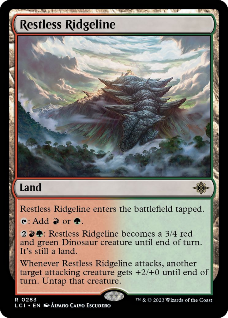 Restless Ridgeline [The Lost Caverns of Ixalan] | The Clever Kobold