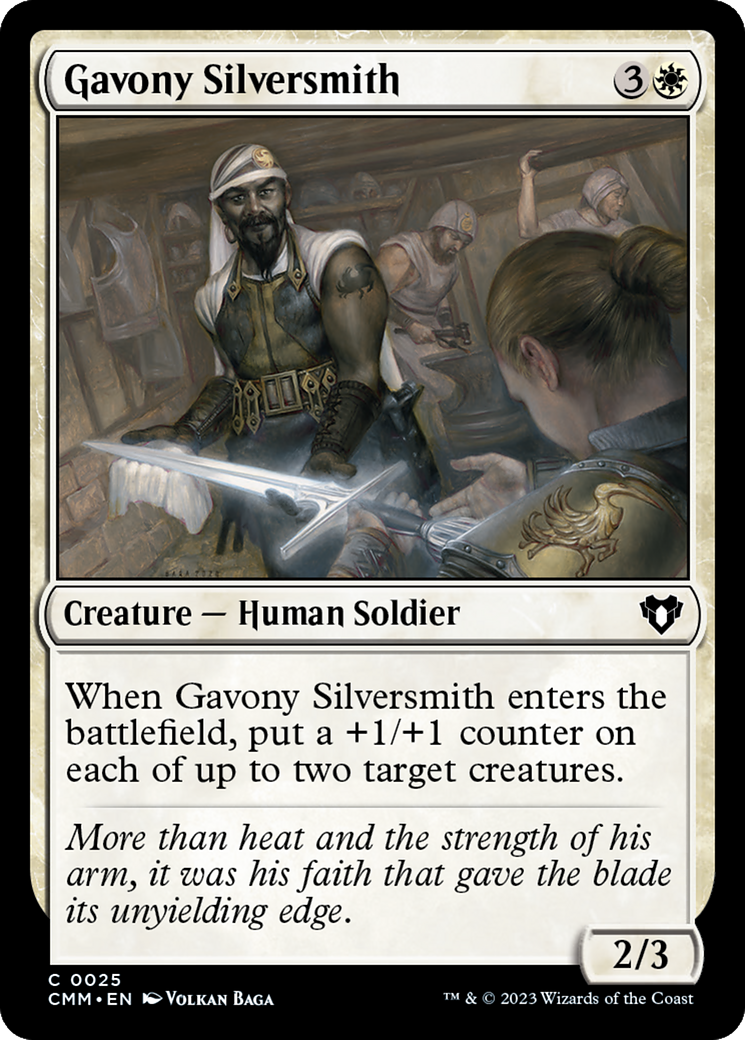 Gavony Silversmith [Commander Masters] | The Clever Kobold