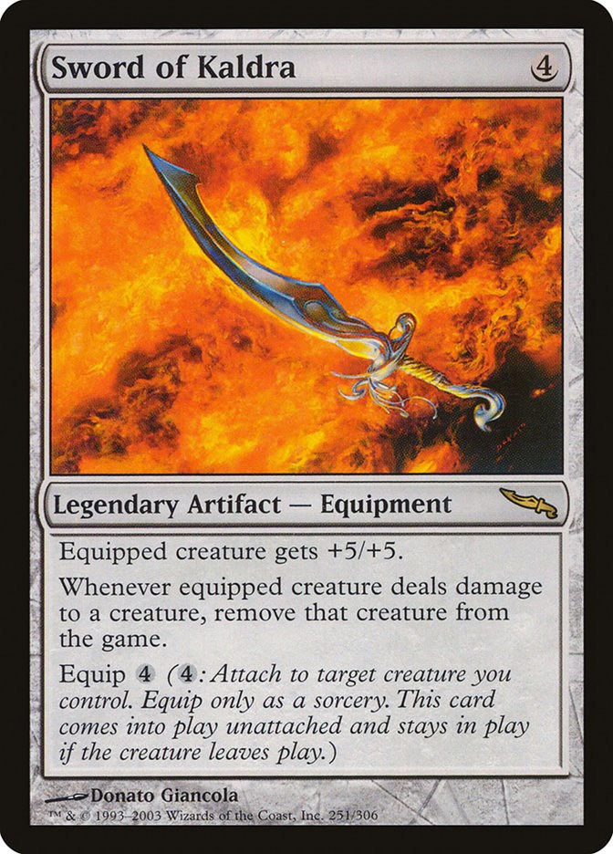 Sword of Kaldra [MRD - 251]