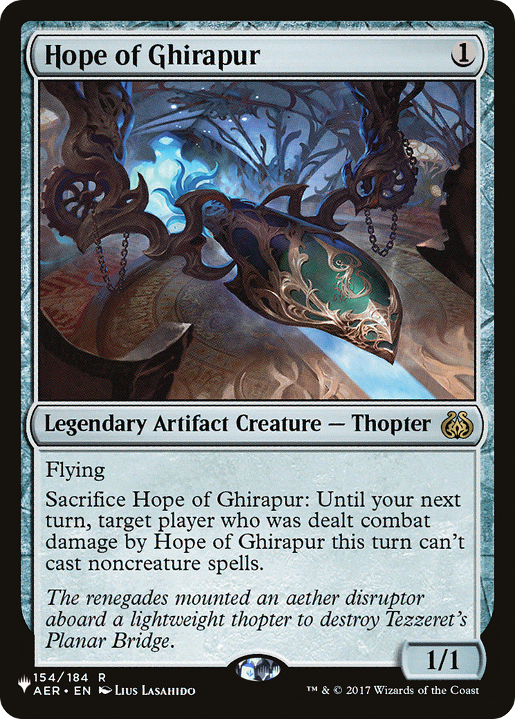 Hope of Ghirapur [The List] | The Clever Kobold