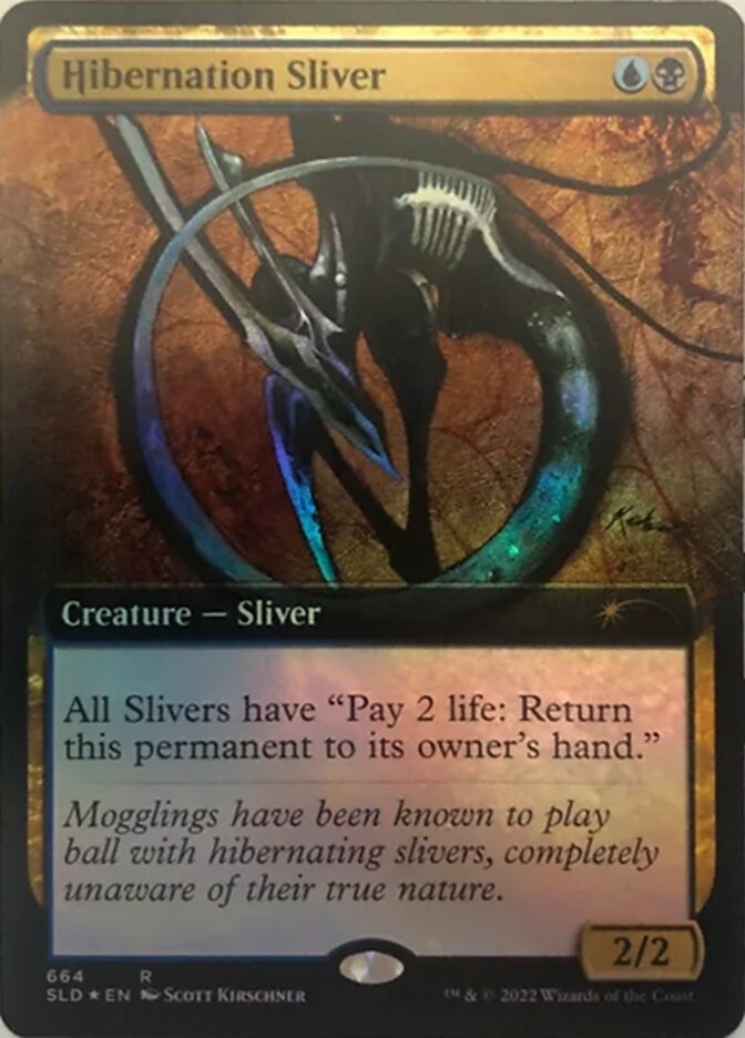 Hibernation Sliver (Extended Art) [Secret Lair Drop Promos] | The Clever Kobold