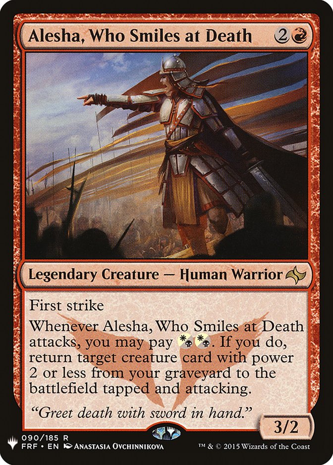 Alesha, Who Smiles at Death [The List] | The Clever Kobold