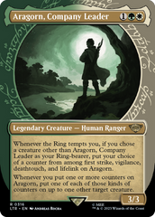 Aragorn, Company Leader (Showcase Ring Frame) [The Lord of the Rings: Tales of Middle-Earth] | The Clever Kobold