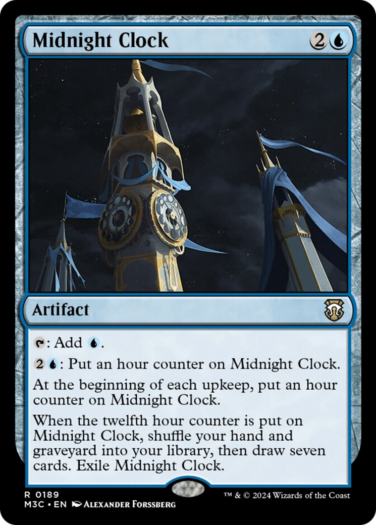 Midnight Clock [Modern Horizons 3 Commander] | The Clever Kobold