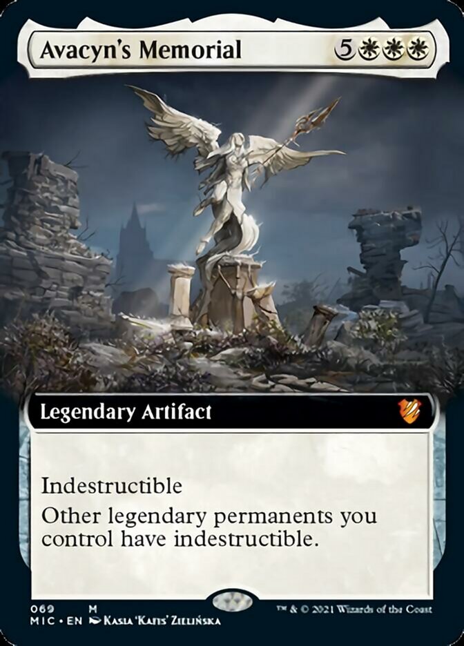 Avacyn's Memorial (Extended Art) [Innistrad: Midnight Hunt Commander] | The Clever Kobold