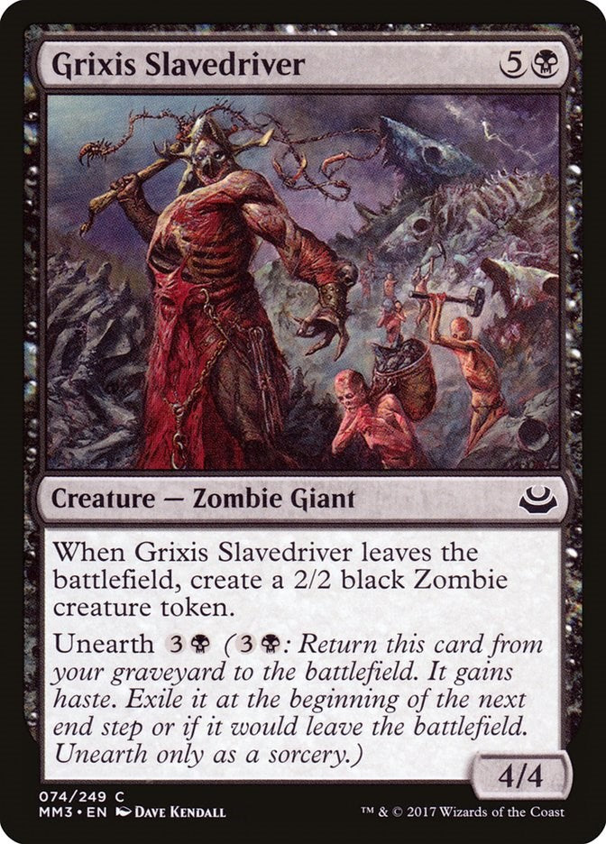 Grixis Slavedriver [MM3 - 74]