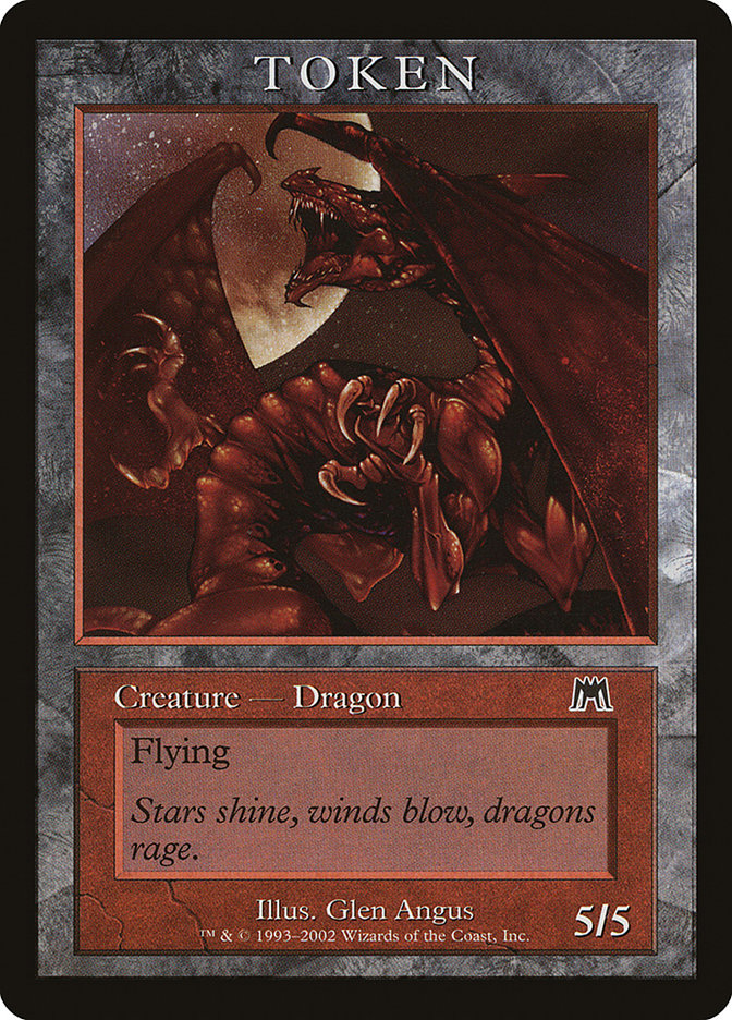 Dragon Token [Magic Player Rewards 2002] | The Clever Kobold