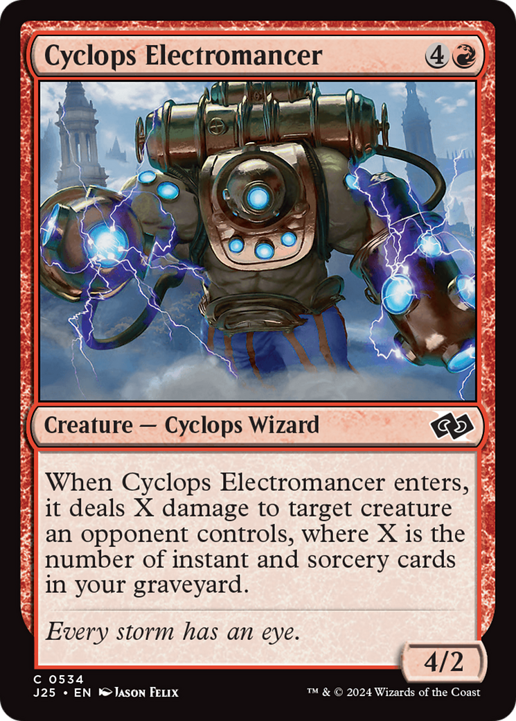 Cyclops Electromancer [Foundations Jumpstart] | The Clever Kobold