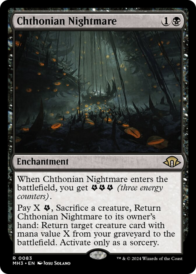 Chthonian Nightmare [Modern Horizons 3] | The Clever Kobold