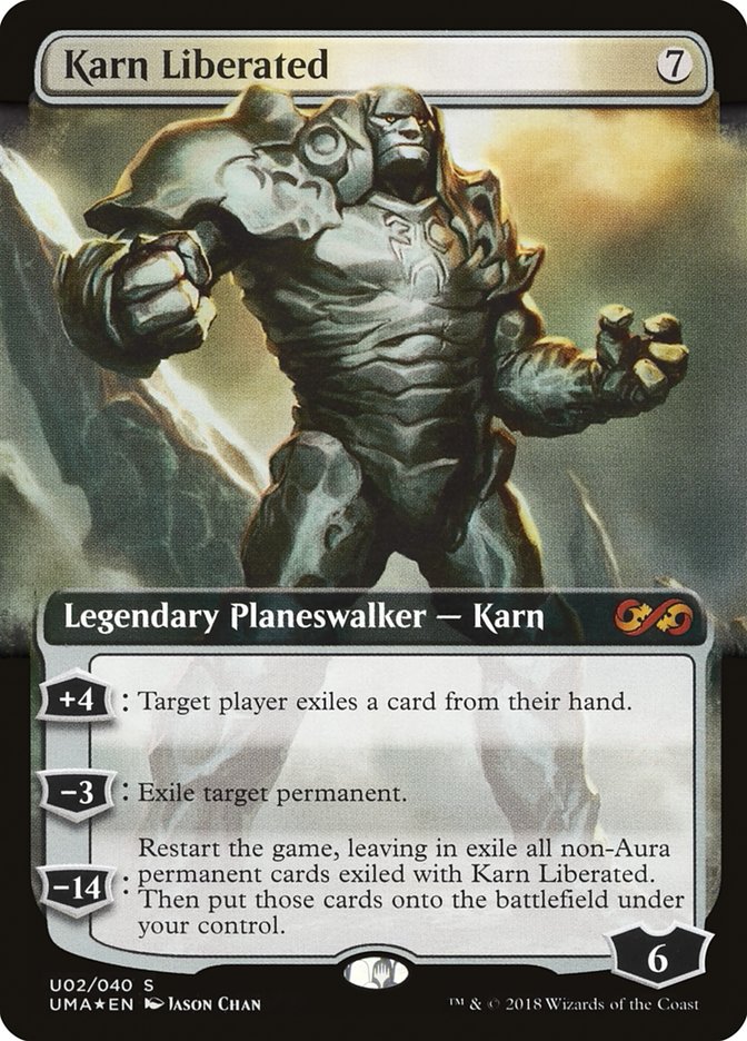 Karn Liberated (Topper) [Ultimate Masters Box Topper] | The Clever Kobold