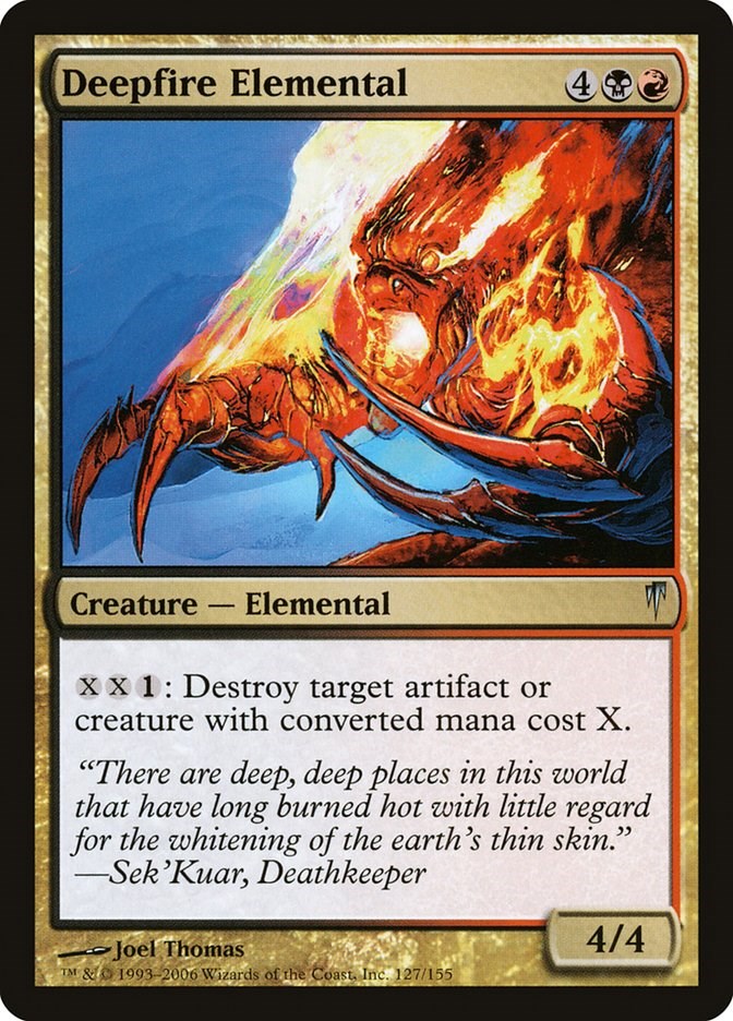 Deepfire Elemental [CSP - 127]
