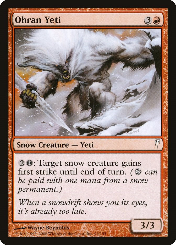 Ohran Yeti [CSP - 93]