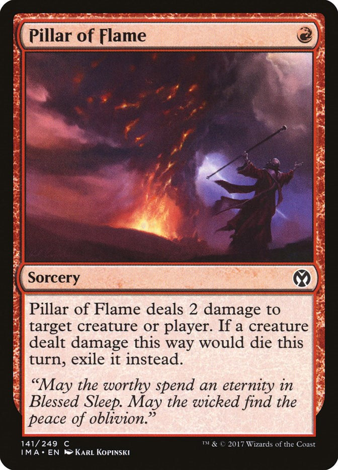 Pillar of Flame [IMA - 141]