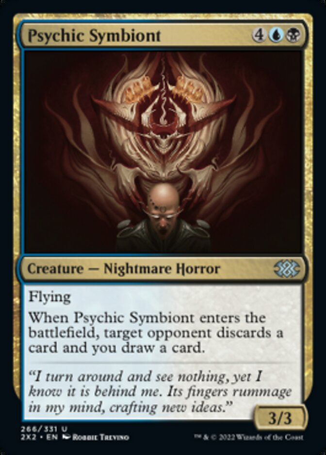 Psychic Symbiont [Double Masters 2022] | The Clever Kobold