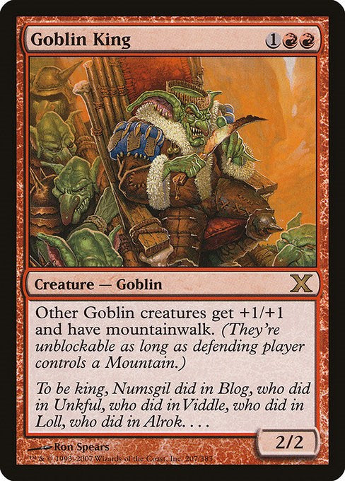 Goblin King [10E - 207]