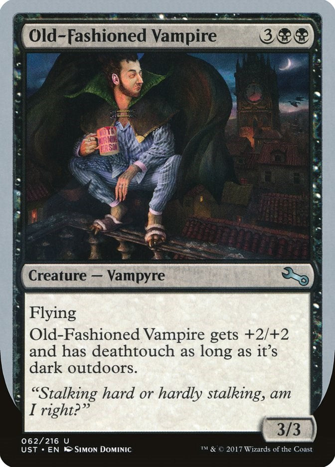 Old-Fashioned Vampire [UST - 62]