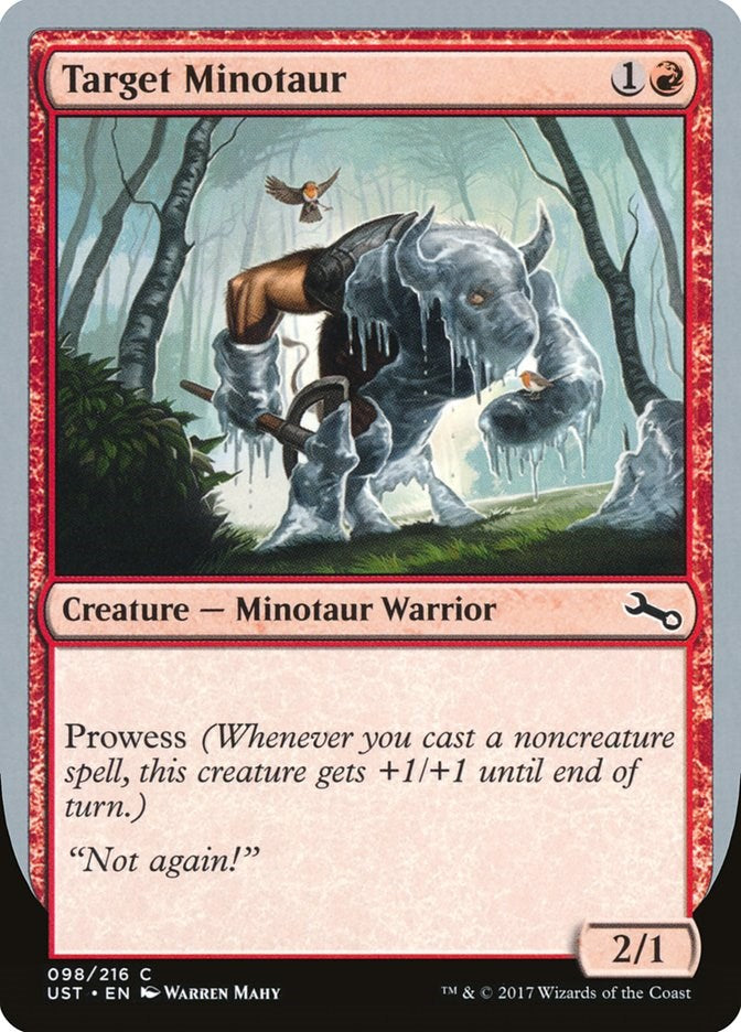 Target Minotaur (A) [UST - 98]