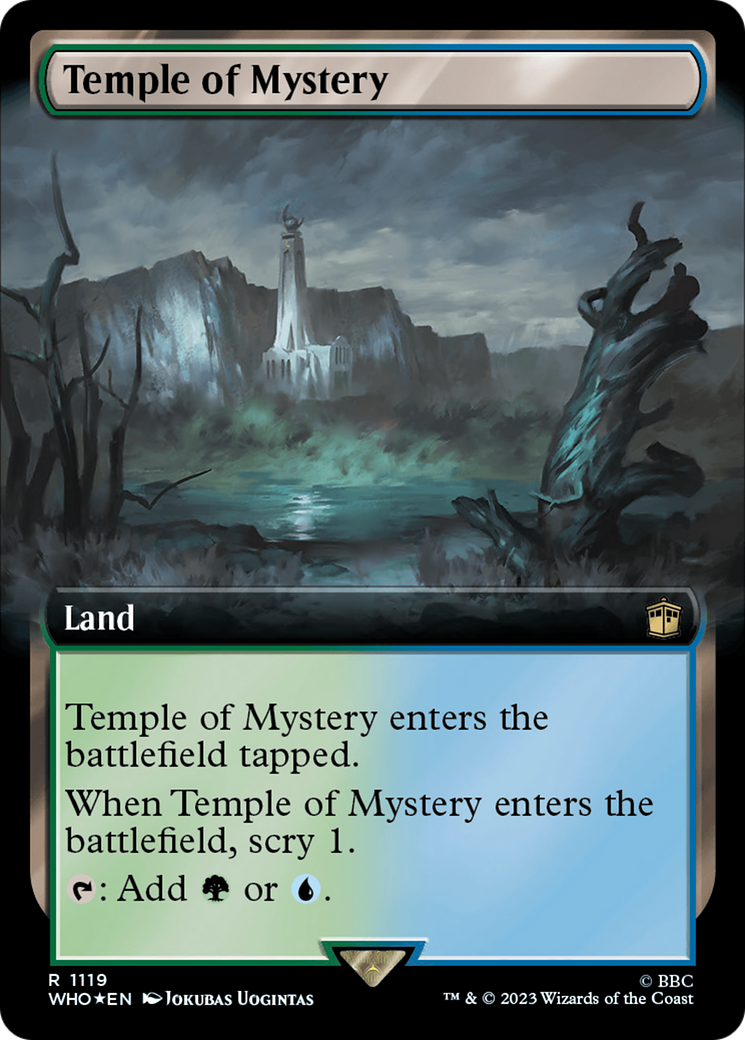 Temple of Mystery (Extended Art) (Surge Foil) [Doctor Who] | The Clever Kobold