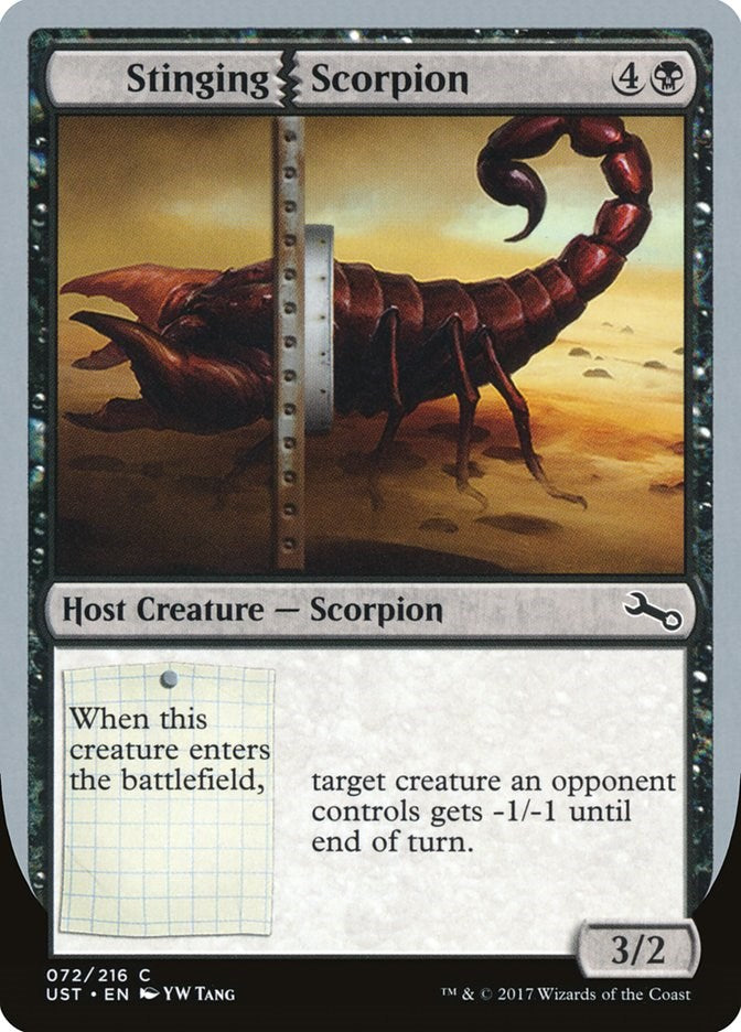 Stinging Scorpion [UST - 72]