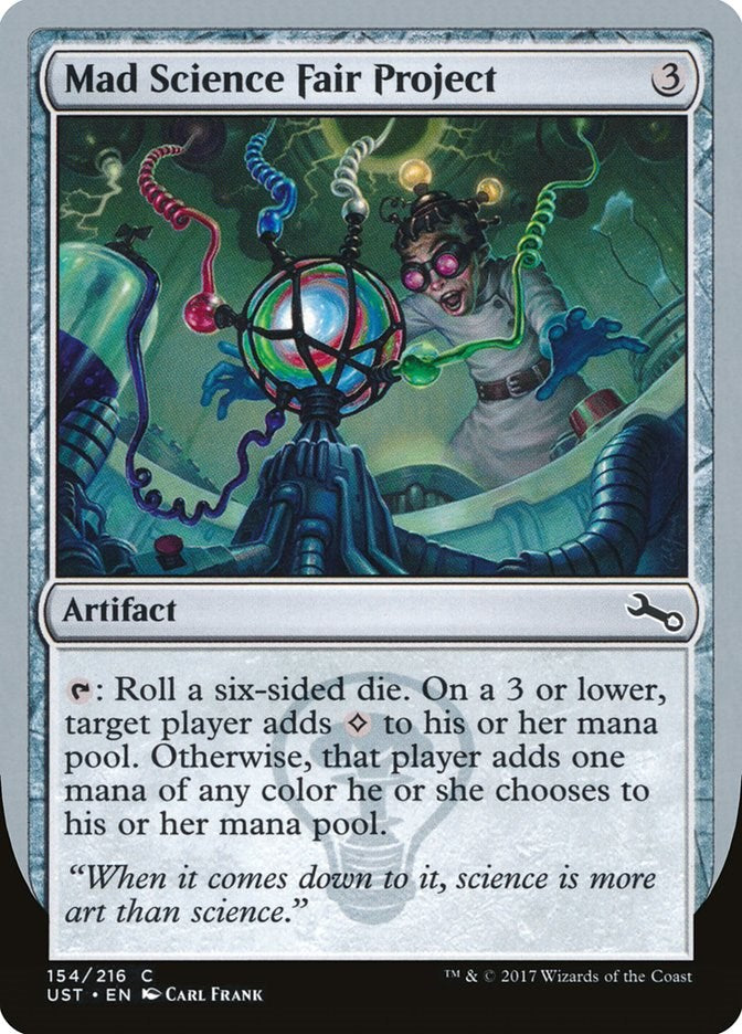 Mad Science Fair Project [UST - 154]
