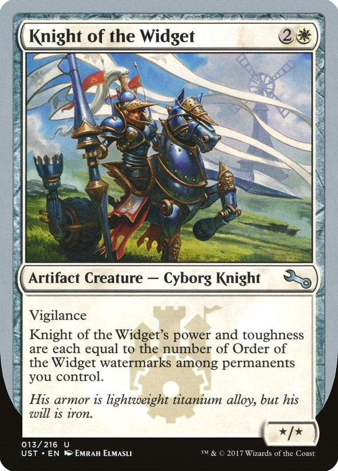 Knight of the Widget [UST - 13]
