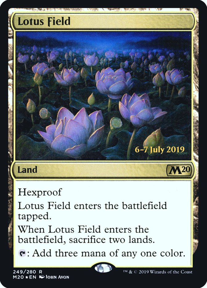 Lotus Field [Core Set 2020 Prerelease Promos] | The Clever Kobold