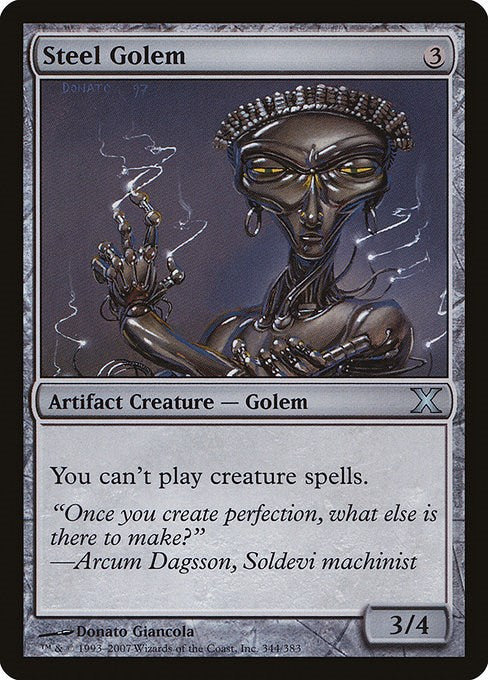 Steel Golem [10E - 344]
